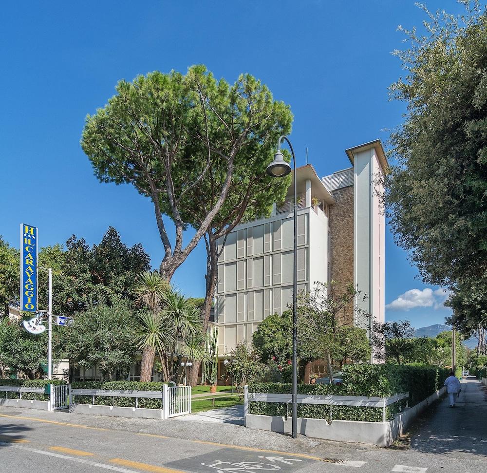 Hotel Il Caravaggio Marina di Pietrasanta Bagian luar foto